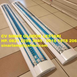 Lampu RM 2x36 watt model Outbow Grill